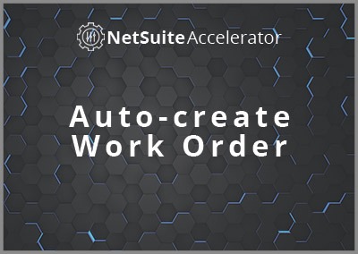 Auto-create Work Order