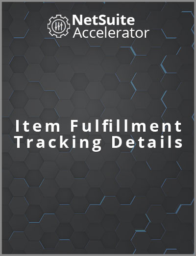 A netsuite customization that updates the item fulfillment record with the shipping date and sends the tracking info to the customer.