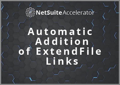 Automatic Addition of ExtendFile Links