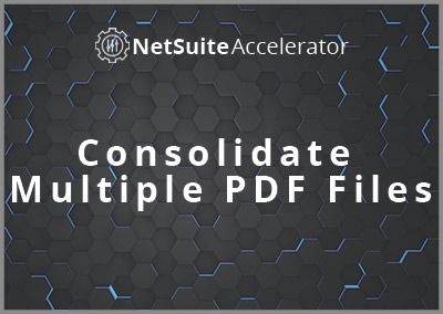 Consolidate Multiple PDF files