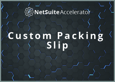 Custom Packing Slip