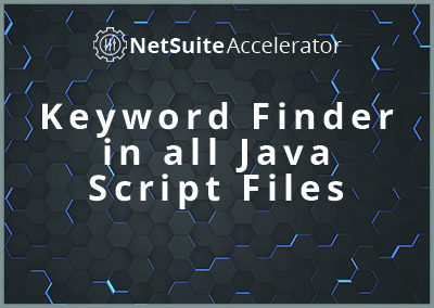 Keyword Finder in all JavaScript Files