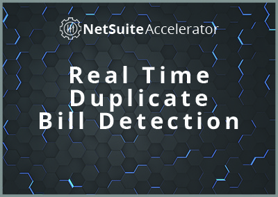 Real Time Duplicate Bill Detection