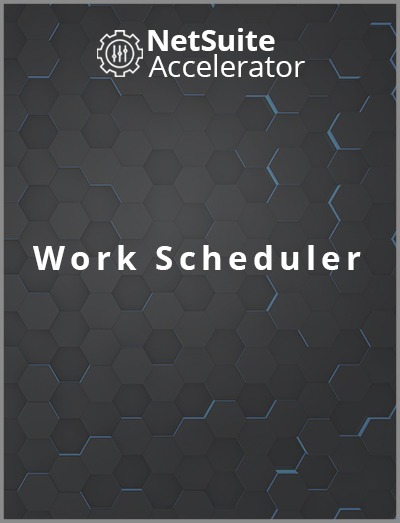 The Manufacturing Task Scheduler for netsuite provides a graphical representation on active work orders being worked on in a work center on a daily basis. When a work order is created in "Released" status, this will be reflected in the Scheduler. In the Scheduler, user will have the ability to drag/drop work orders on any day that will update production start date on the work order accordingly.