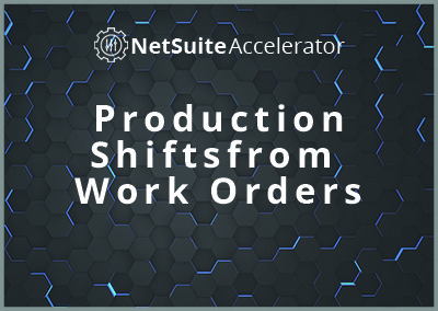Production Shifts from Work Orders