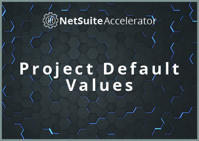 Project Default Values